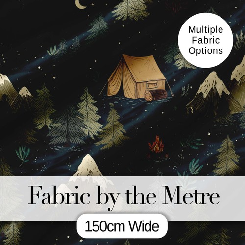 Night forest camping - camping, tent