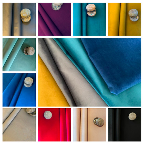Plush velvet material - plush,