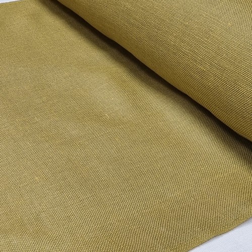 Olive green hessian fabric - olive,