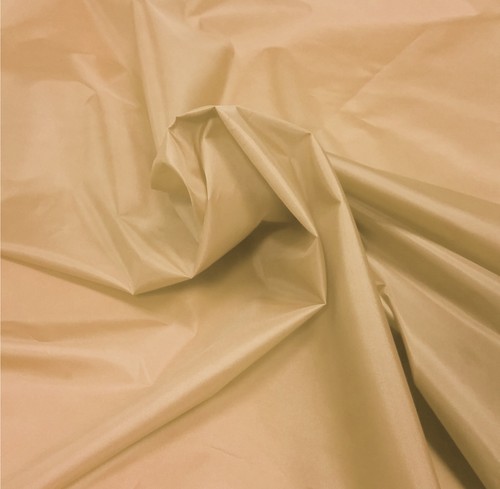 Beige nylon look fabric 5oz - nylon,