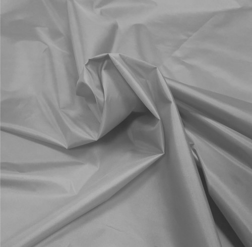 Grey nylon look fabric - look, 5oz
