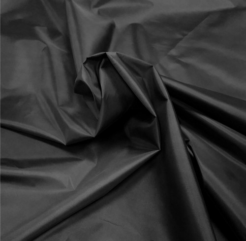 Black nylon look - black, 5oz